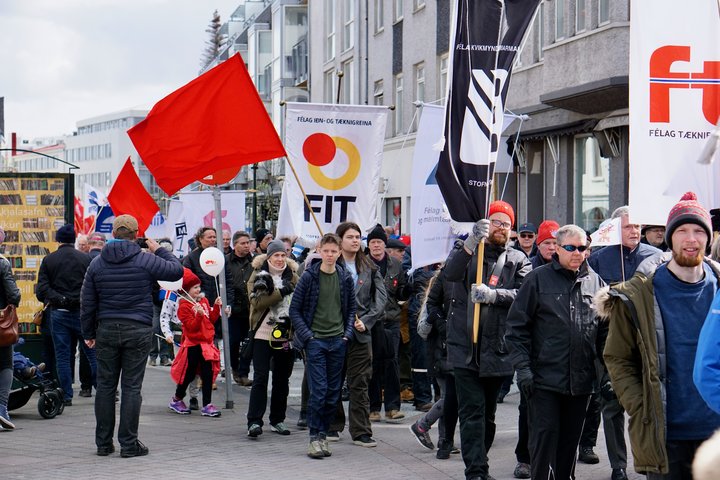 Kröfuganga 1. maí 2018