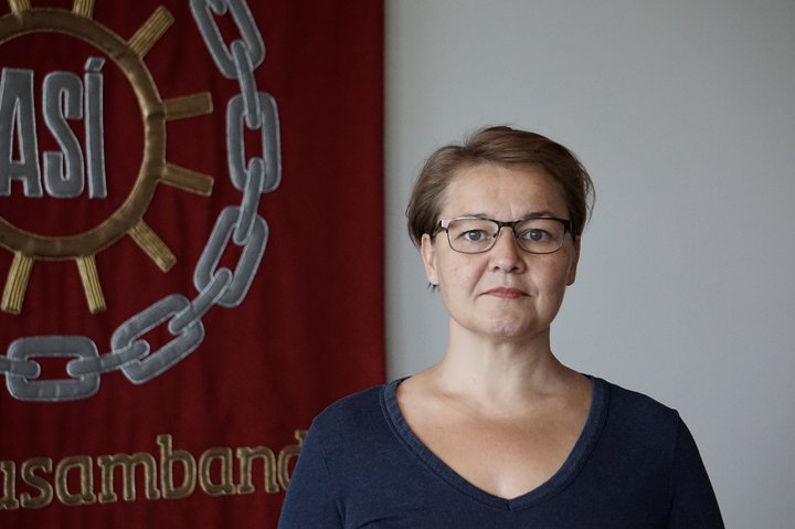 Drífa Snædal, forseti ASÍ.