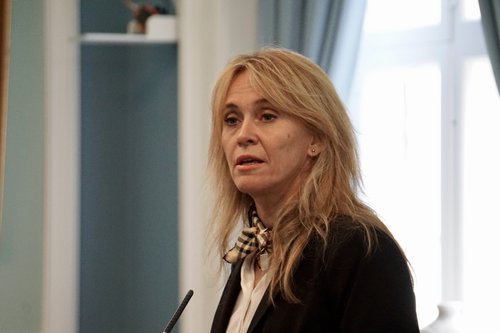 Þorgerður Katrín Gunnarsdóttir, formaður Viðreisnar. Mynd: Bára Huld Beck.