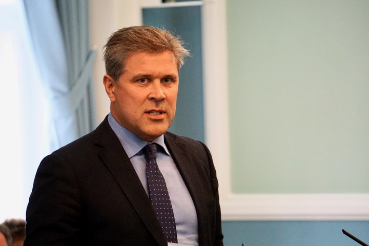 „Við höfum staðið við það sem lofað var,“ sagði Bjarni Benediktsson um opinberar fjárfestingar á þingi í dag.