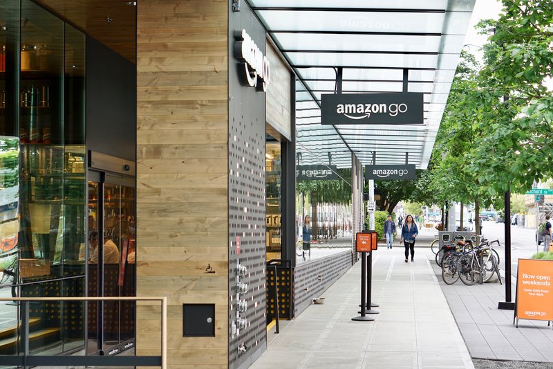 Amazon Go, verslunin í Seattle.