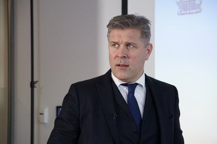 Bjarni Benediktsson, fjármála- og efnahagsráðherra og formaður Sjálfstæðisflokksins.