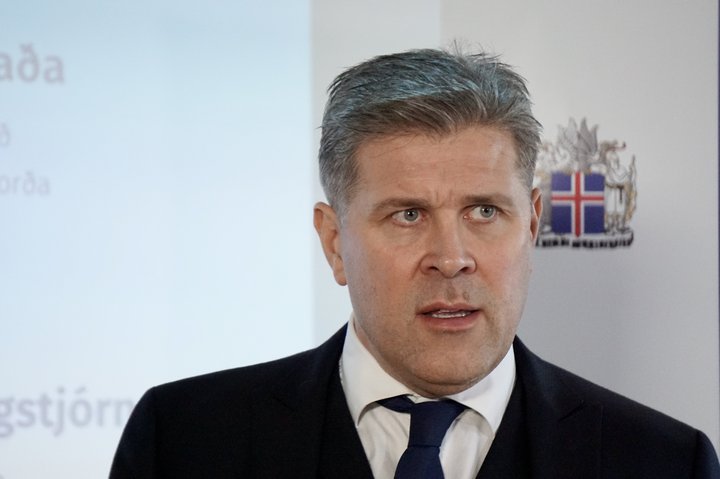 Bjarni Benediktsson fjármálaráðherra