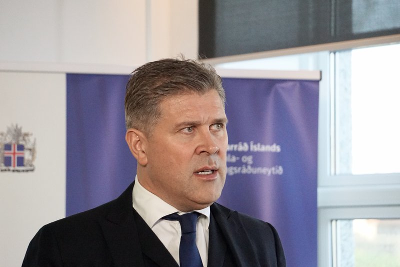 Bjarni Benediktsson, fjármála- og efnahagsráðherra, stýrir sölu ríkisins á hlut í Íslandsbanka. Mynd: Bára Huld Beck.