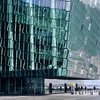 Tónlistar- og ráðstefnuhúsið Harpa við Austurhöfn.