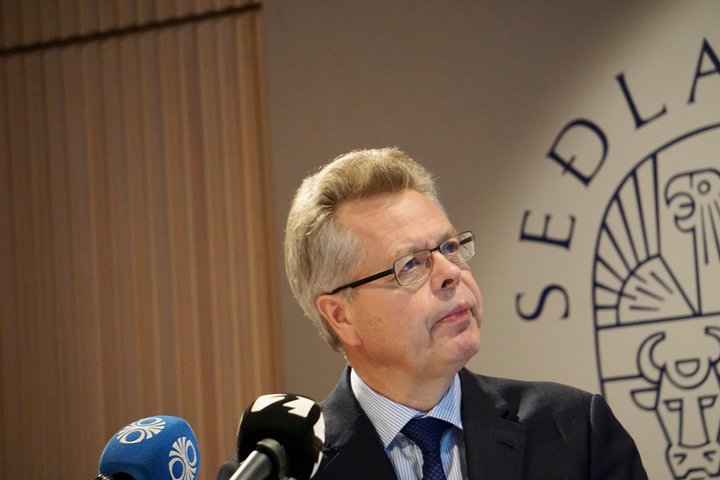 Már Guðmundsson er seðlabankastjóri. Hann mun láta af því starfi í ágúst og nýr taka við.