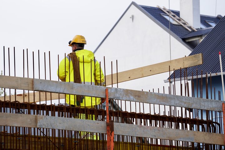 Verkamaður við vinnu