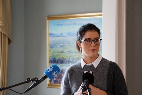 Þórdís Kolbrún R. Gylfadóttir, ferðamála-, iðnaðar- og nýsköpunarráðherra. Mynd: Bára Huld Beck