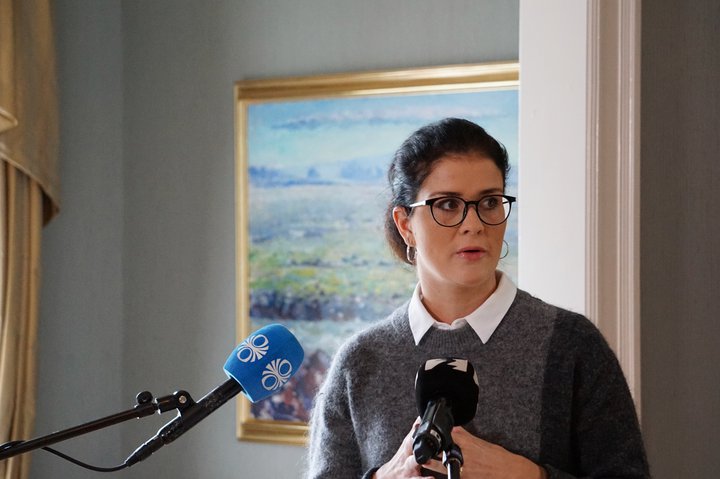 Þórdís Kolbrún R. Gylfadóttir, ráðherra ferðamála.