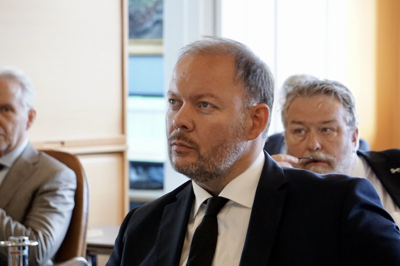 Bergþór Ólason við þingsetningu í síðustu viku. Mynd: Bára Huld Beck