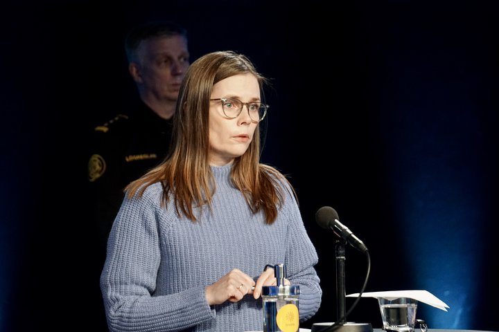 Katrín Jakobsdóttir forsætisráðherra.