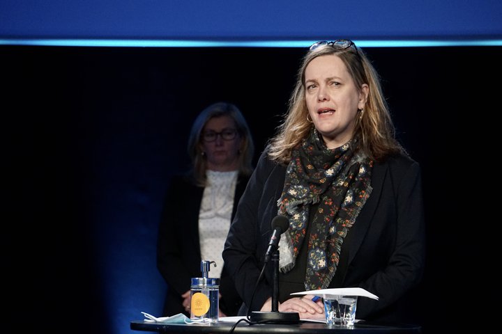 Svandís Svavarsdóttir heilbrigðisráðherra.