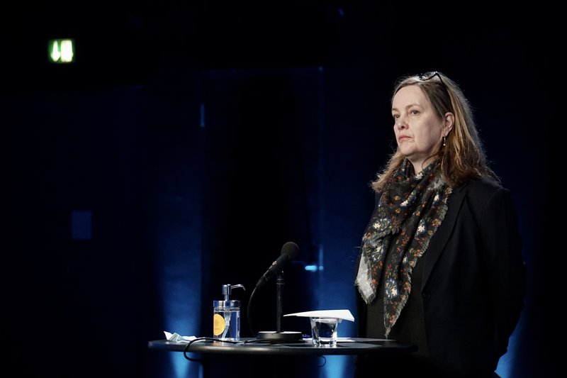 Svandís Svavarsdóttir heilbrigðisráðherra. Mynd: Bára Huld Beck.