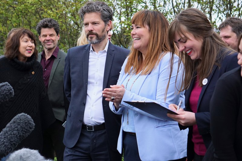 Frá undirritun meirihlutasáttmálans árið 2018. Mynd: Bára Huld Beck.