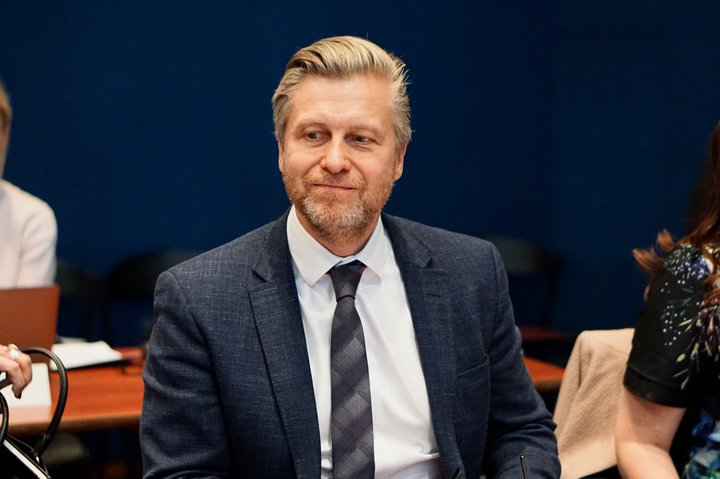 Eyþór Arnalds var oddviti Sjálfstæðisflokksins í Reykjavík.