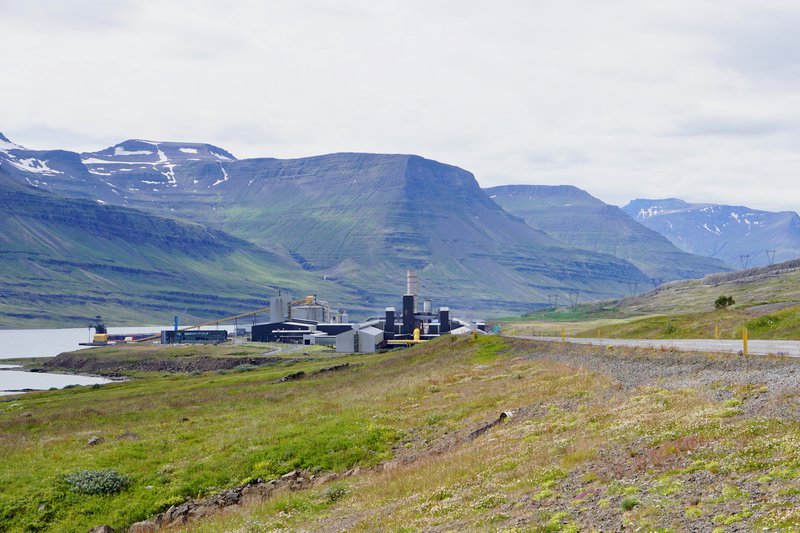 Álverið við Reyðarfjörð. Mynd: Bára Huld Beck