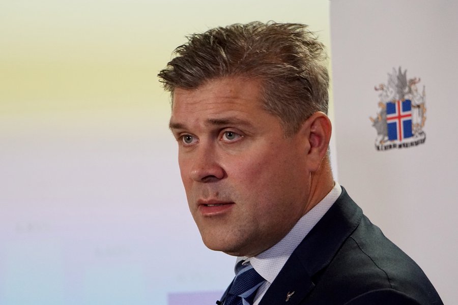 Mynd: Bára Huld Beck Bjarni Benediktsson