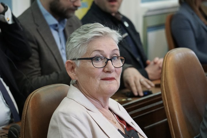 Helga Þórðardóttir varaþingmaður Flokks fólksins.