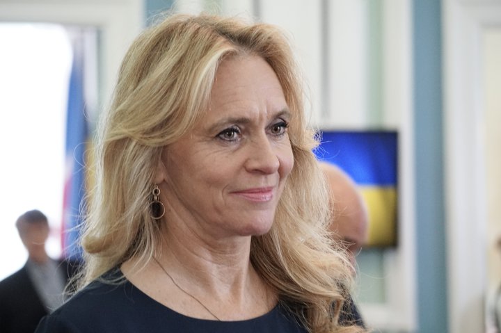 Þorgerður Katrín Gunnarsdóttir, formaður Viðreisnar.