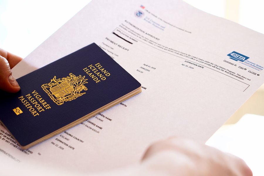 Bára Huld Beck ESTA-umsókn