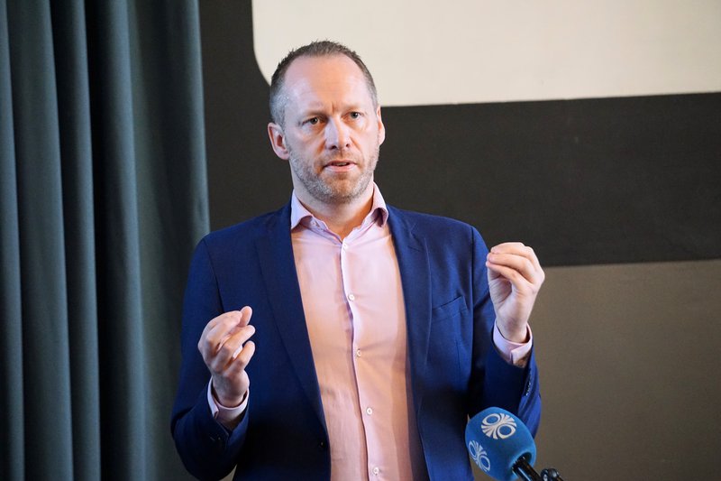 Guðmundur Ingi Guðbrandsson, umhverfisráðherra. Mynd: Bára Huld Beck