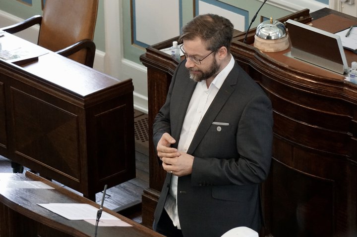 Björn Leví Gunnarsson, þingmaður Pírata.