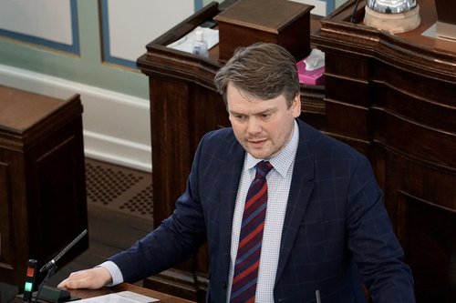 Andrés Ingi Jónsson, þingmaður Pírata. Mynd: Bára Huld Beck