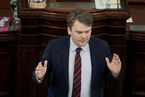 Andrés Ingi Jónsson, þingmaður Pírata. Mynd: Bára Huld Beck