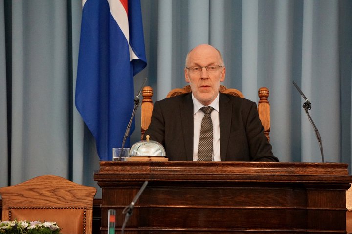 Steingrímur J. Sigfússon, forseti Alþingis.