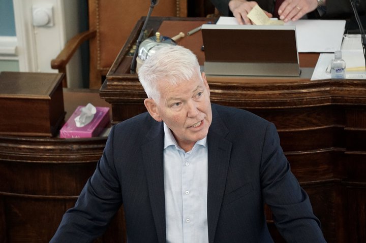 Jón Steindór Valdimarsson, þingmaður Viðreisnar.