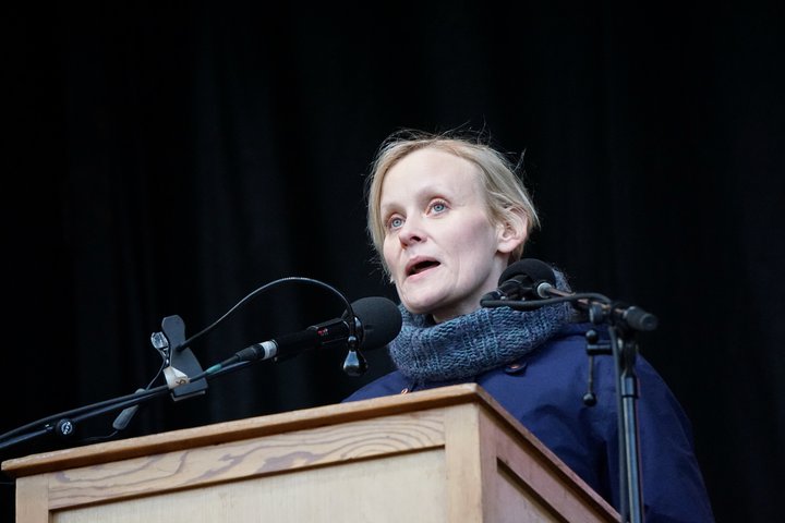 Sólveig Anna Jónsdóttir formaður Eflingar.