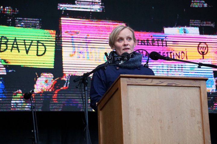 Sólveig Anna Jónsdóttir, formaður Eflingar.
