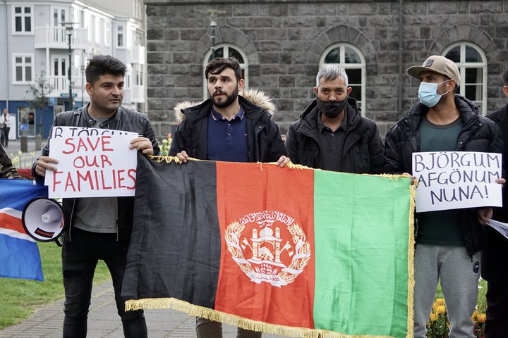 Mótmæli 23. ágúst 2021 – „Björgum Afgönum núna!“