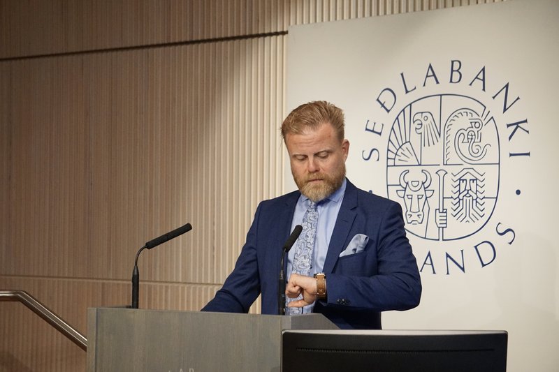 Ásgeir Jónsson seðlabankastjóri. Mynd: Bára Huld Beck