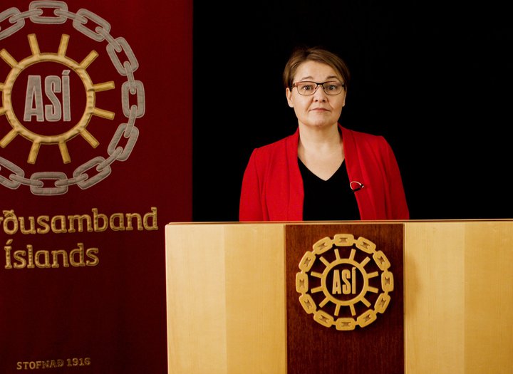 Drífa Snædal, forseti ASÍ