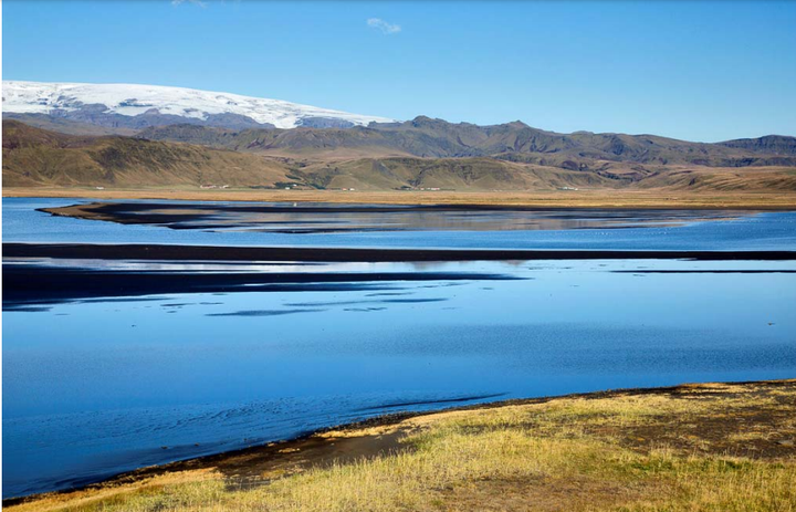 Dyrhólaós fóstrar fjölskrúðugt fuglalíf árið um kring.