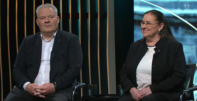 Stærstu sigurvegarar kosninganna: Sigurður Ingi og Inga Sæland.