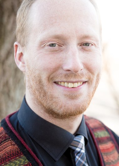 Edward Hujibens er nýkjörinn varformaður Vinstri grænna.