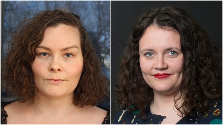 Ólöf Magnúsdóttir og Eva Huld Ívarsdóttir