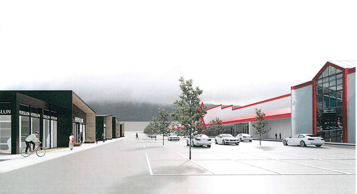 Fasteignafélagið sem á verslunarhúsnæði Bauhaus vill fá leyfi til að byggja nýjan verslunarkjarna á lóðinni, sem liggur meðfram Vesturlandsvegi.