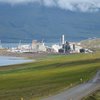 Álver Alcoa Fjarðaráls á Reyðarfirði.