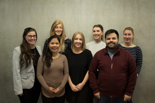 Teymið sem stendur að Framadögum. MYND: Framadagar.