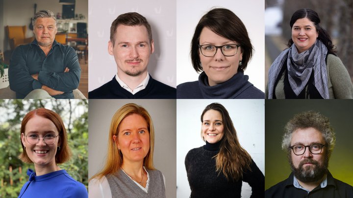 Frambjóðendur VG til forvals flokksins í Reykjavík.