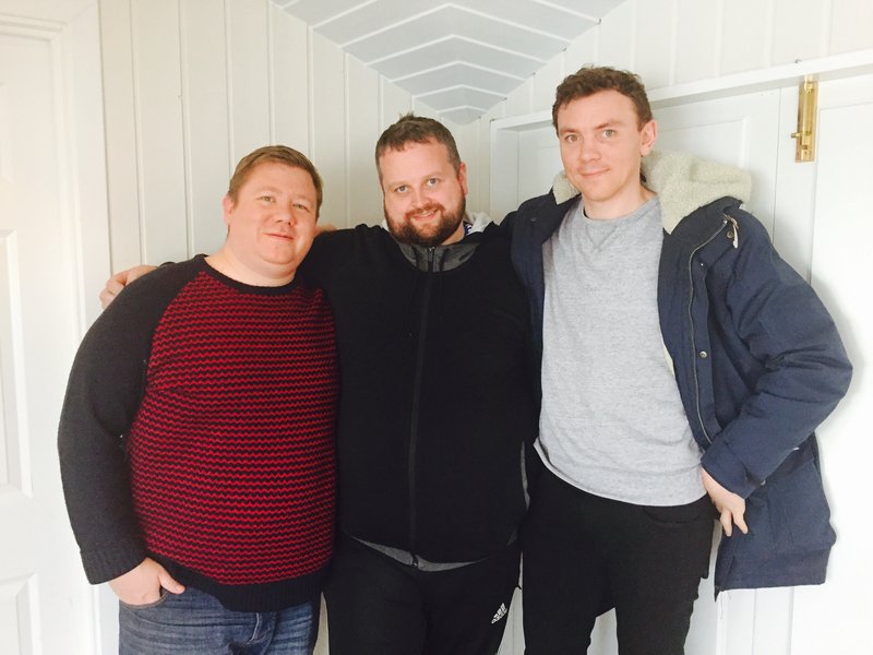 Hafliði Breiðfjörð í Tæknivarpinu.