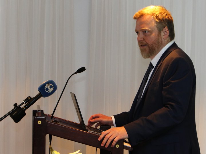 Sigmundur Davíð Gunnlaugsson, formaður Miðflokksins.