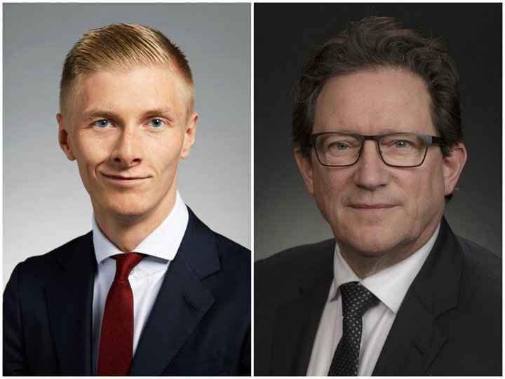 Gunnar Atli Gunnarsson og Kristján Þór Júlíusson.