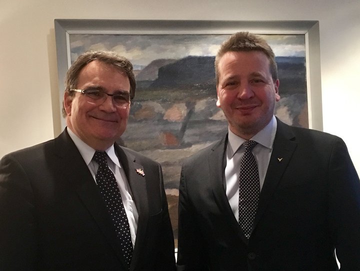 Guðlaugur Þór Þórðarson Benjamin Ziff