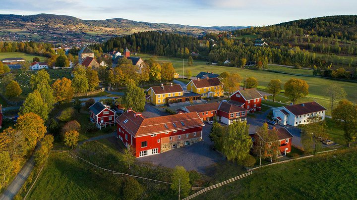 Það er kyrrlátt og fagurt um að litast í Gran.