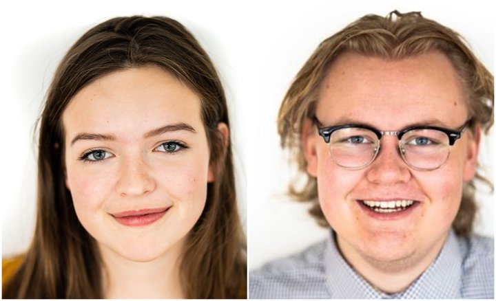 Gunnhildur Fríða Hallgrímsdóttir og Eyþór Máni Steinarsson