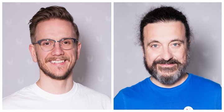 Gústav Adolf Bergmann og René Biasone